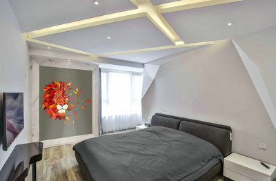 黑白搭配，現代簡約之家——歐模網設計圈室內裝飾設計服務